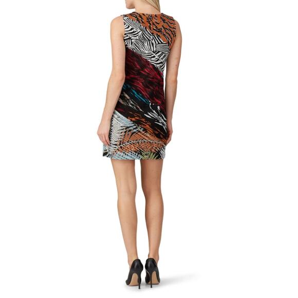 Missoni Muticolor Printed Knit Patch Dress - Picture 3 of 11